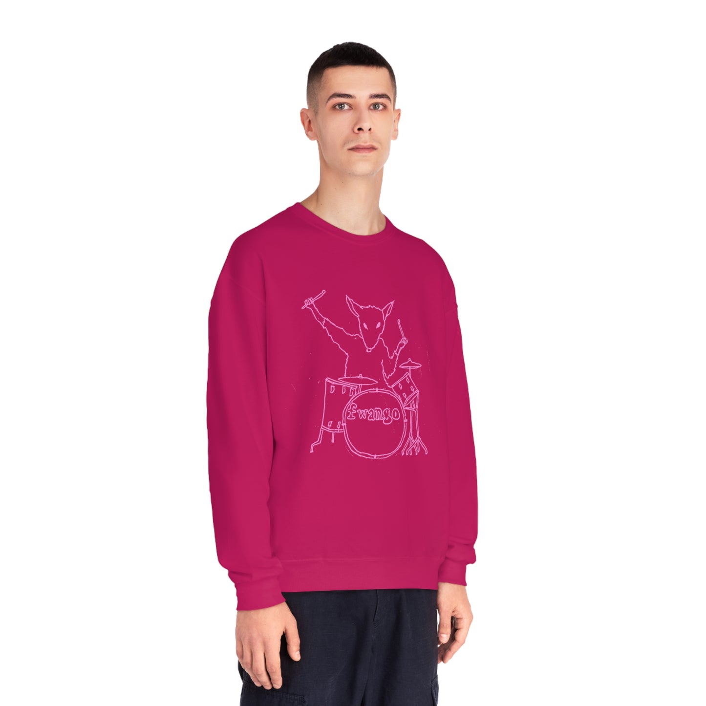 Double Pink Fwango Drum Rat Pullover(LIMITED EDITION)