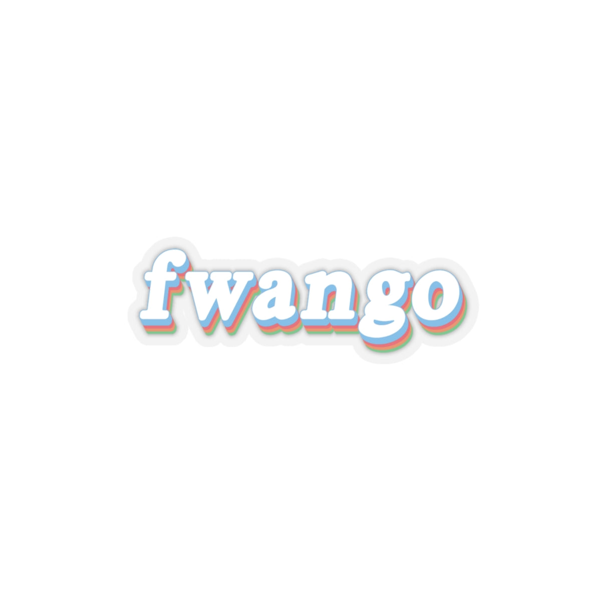 Fwango Sticker