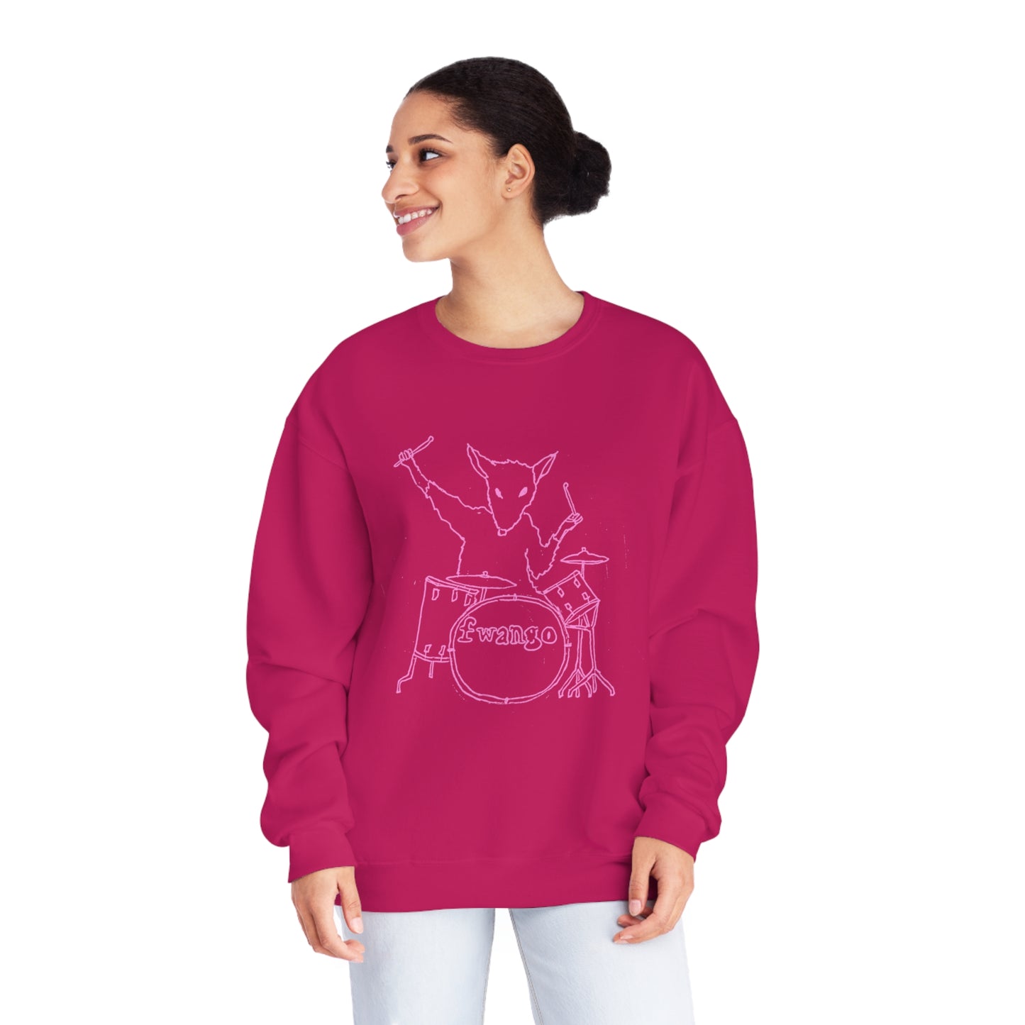 Double Pink Fwango Drum Rat Pullover(LIMITED EDITION)